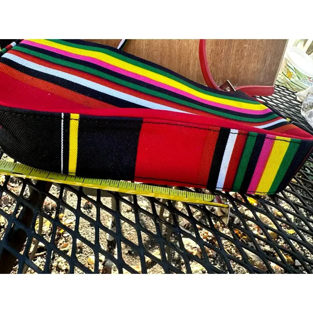Vtg Y2K Kate Spade Rainbow Shoulder Purse Baguette Bag & a belt bag Look Alike - Picture 10 of 10